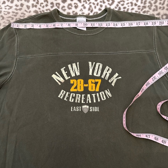 2004 Old Navy Cotton Long Sleeve Graphic Top in Green Size Large Men’s - Picture 15 of 17